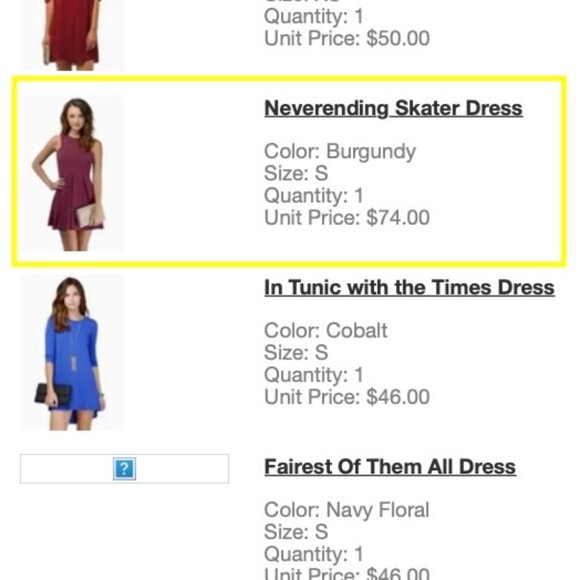 Tobi Never Ending Skater Dress in Burgandy - Picture 2 of 6